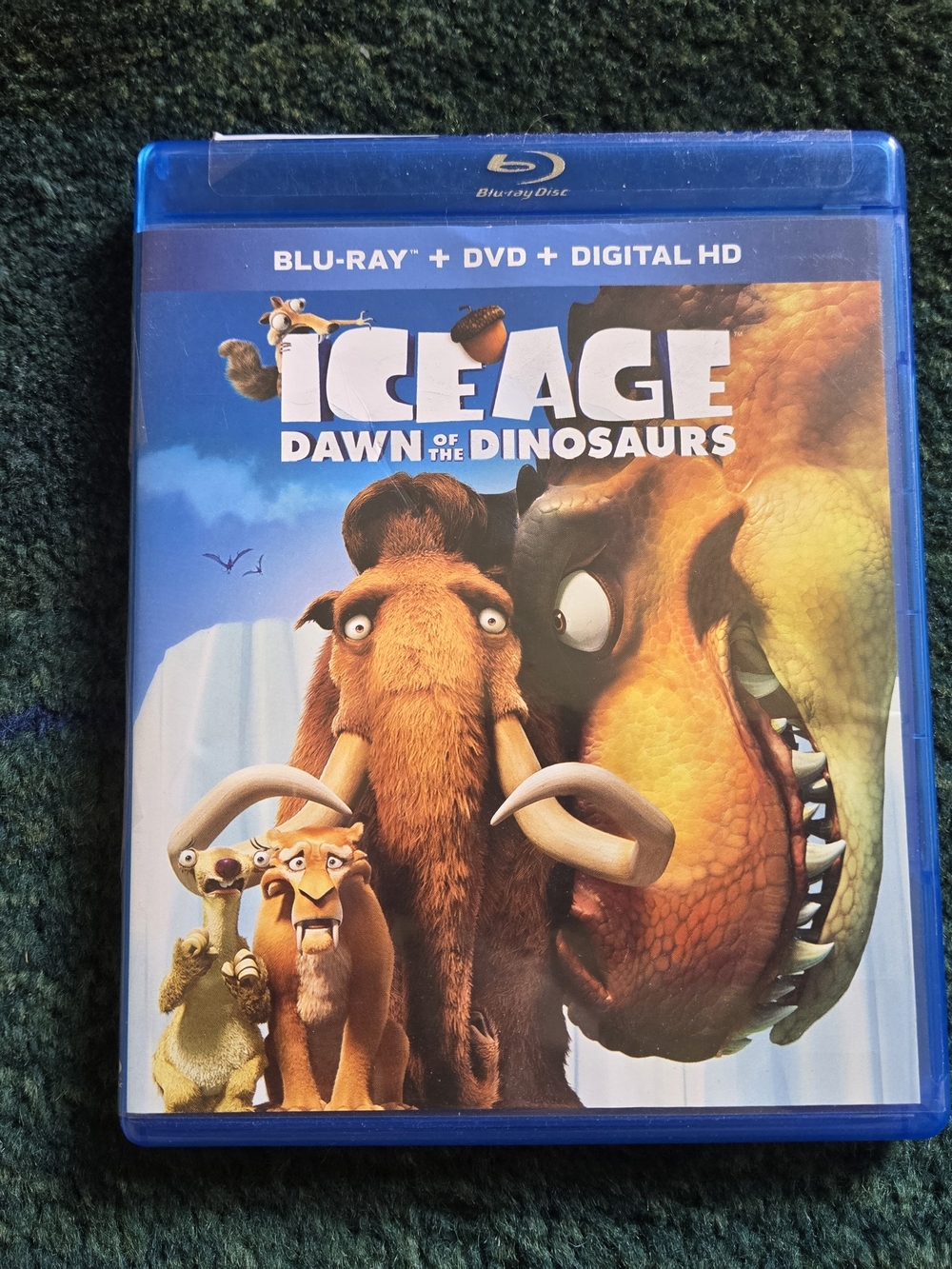 Ice Age Blu-ray Disc Only 20015 20th Century Fox Animated Comedy Family
